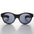 Classic Pantos Round Sunglass with Paddle Temples - Otto