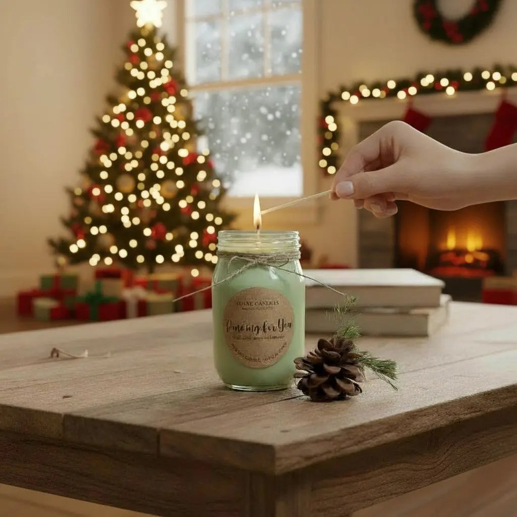 "Pine"ing for You Candle | Organic Soy Candle