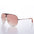 80s Gold Aviator Sunglass With Rose Colored Flash Mirror Lens - Racer