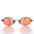90s Rimless Oval Copper Lens Sunglass - Romaine