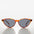 Classic Almond Cat Eye Vintage Sunglasses - Rhea