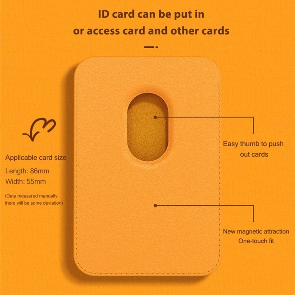 iPhone Leather Wallet with MagSafe