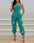 Elegant Summer Fashion Jumpsuit for Women - Shoulder Straps