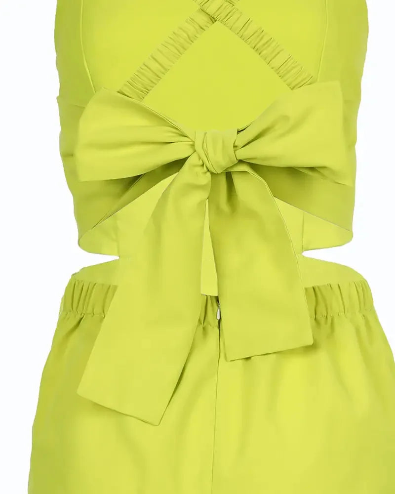 Elegant Summer Fashion Jumpsuit for Women - Shoulder Straps