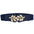 Women's Waist Cover Fashionable Gold Leaf Elastic Waist Closure With Double Hook Buckle Wide Belt Paired With Skirt Women Belt