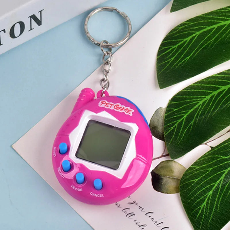 1PC Transparent Electronic Pets Nostalgic 168 Pets In One Virtual Cyber Digital Nostalgic Funny Toys Pixel Funny Play