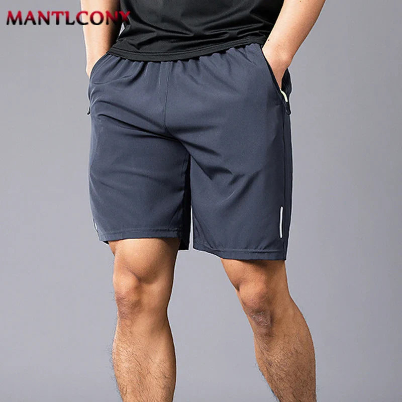 3XL Quick Dry Jogging Fitness Shorts Men Summer Sports Bottoms Thin Breathable Beach Short Pants Male Running Shorts Lightweight