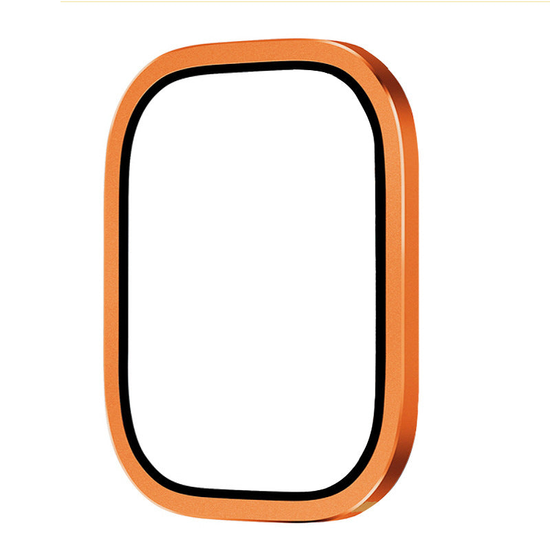 Aluminum Alloy Frame Tempered Film For Apple Watch