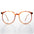 Big 80s Secretary Eyeglasses with Clear Lens - Smarty