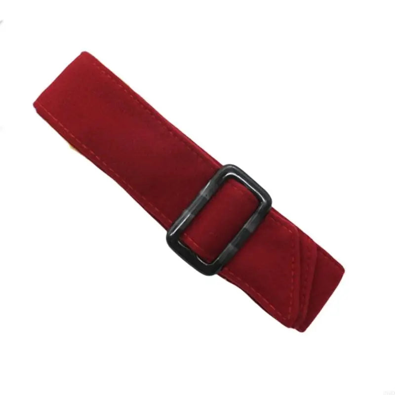 652F Women Wide Waist Belt Waistband Outerwear for Woolen Coat Multicolored Winter Coat Waist Belt with Buckle