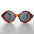 Big Round Mod Vintage Women's Sunglasses - Trudy