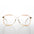 Large Square Optical Quality Reading Glasses - Wynn