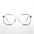 Large Square Optical Quality Reading Glasses - Wynn