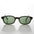 Black Rectangular Frame Tinted Lens - Zen
