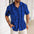 New European And American Summer Casual Anti-wrinkle 3D Printed Men's Short Sleeve Shirt