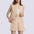 2-piece Sleeveless Round Neck Button High-waisted Trousers Business Work Suits