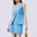 2-piece Sleeveless Round Neck Button High-waisted Trousers Business Work Suits