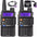 Two Sets Of Baofeng UV-5R 5W Walkie Talkies