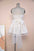 Tube Top Lace Dress With Back Bow-knot Summer Fashion Temperament Mesh Stitching Off-neck Short Skirt