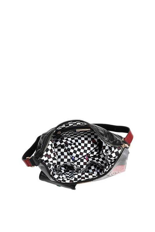 Nicole Lee USA Adjustable Strap Shoulder Bag