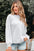 Peyton Lace Patchwork Raglan Sleeve Crew Neck Sweatshirt