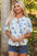 Lilianna Floral Buttoned Casual Top