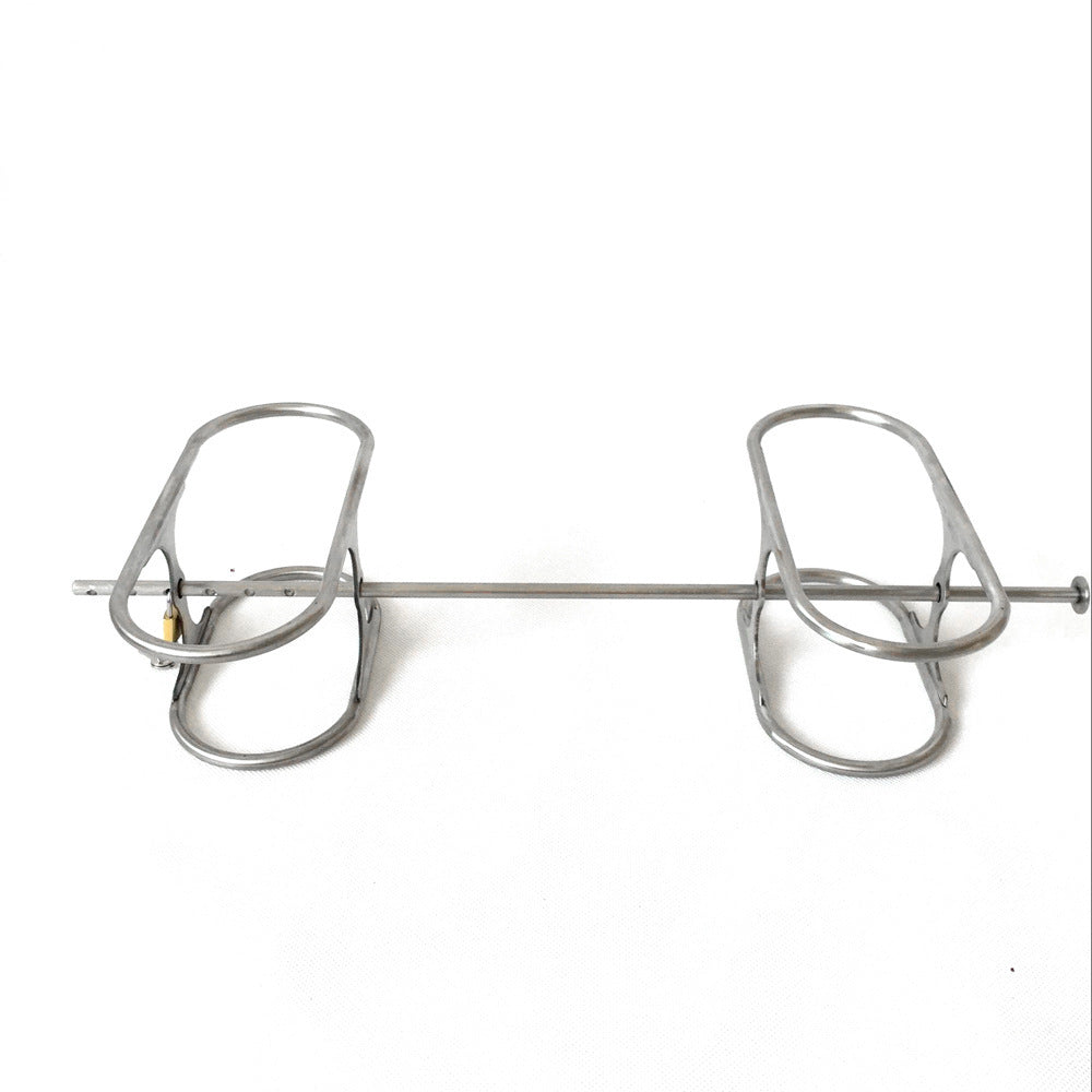 Stainless Steel Elbow Cuff Men And Women Wear Training An Engine Of Torture Sexy Suit