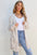 Ailany Confetti Rib Knit Long Sleeve Cardigan