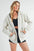 Aemi + Co Contrast Trim Zip Up Hoodie Jacket