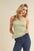 Aemi + Co Grecian Neck Ribbed Tank