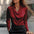 Women's Elegant Long Sleeve Blouse - Solid Color Lapel Top With Ruched Chest Detail Office & Casual Wear For Spring Fall