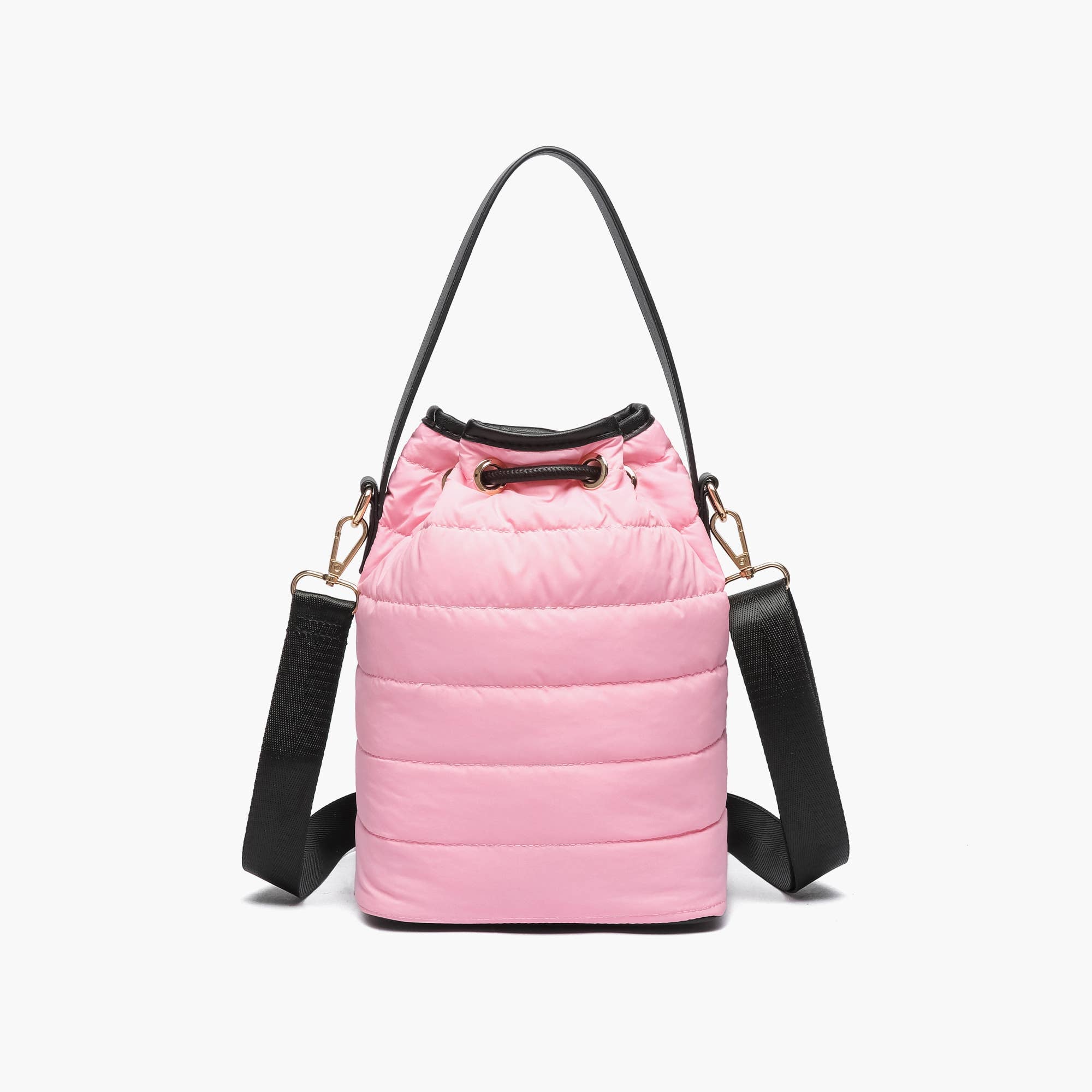 Lucky Puffer Mini Gift Bucket Crossbody Bag