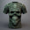 Men's 3D Skull Pattern European Hip Hop Trendy 3D Printed T-shirt