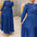 New Muslim Robe Solid Color With Belt Fashion Casual Dress