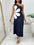 Large Flower Off-the-shoulder Sling Dress