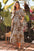 Emery Leopard Bubble Sleeve Maxi Dress