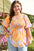 Aspen Plus Size Floral Puff Sleeve Babydoll Blouse