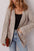 Athena Knit Open Front Chic Cardigan with Pockets