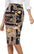 Leopard Print High Waist Skirt - Sheath Pencil Skirt
