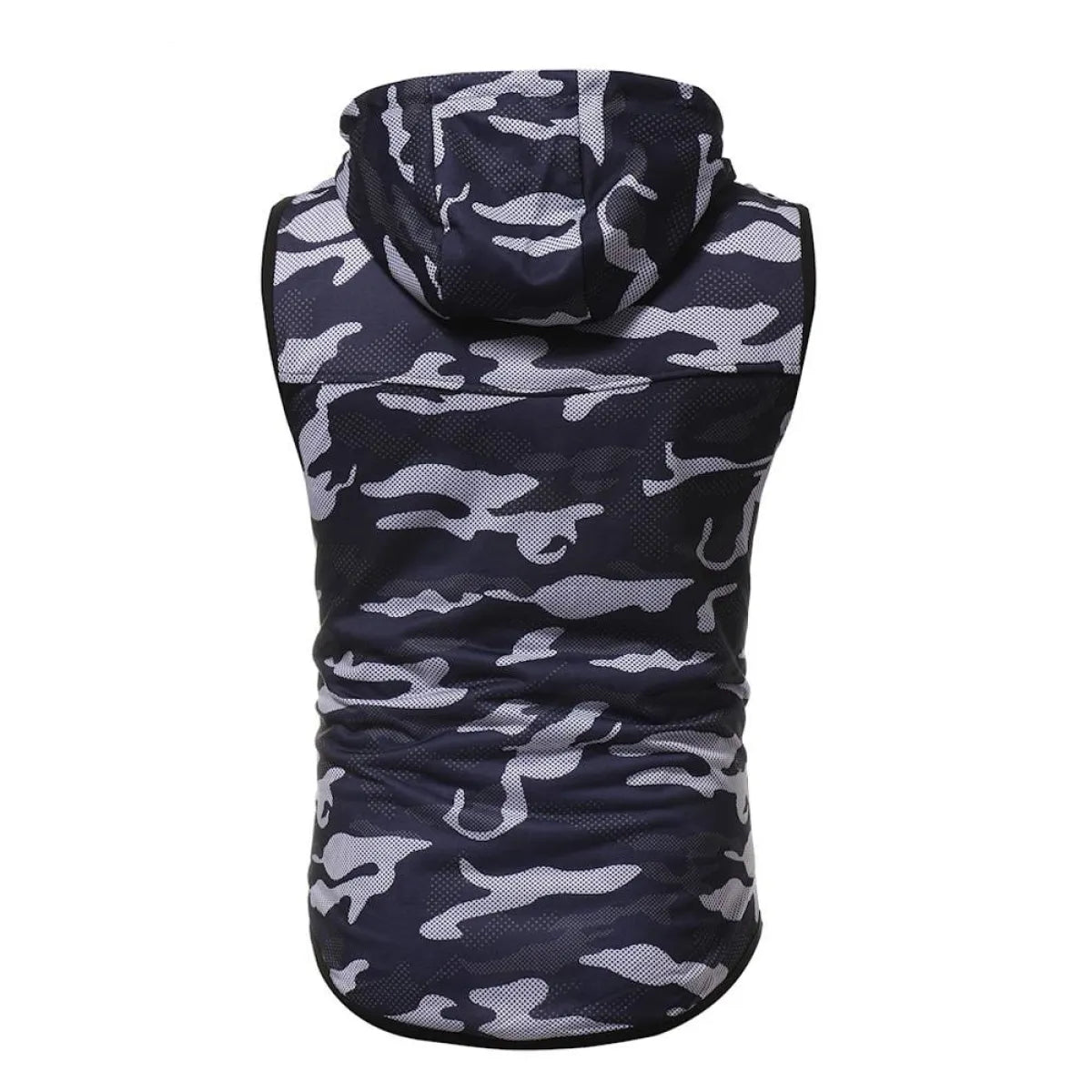 Camouflage Sleeveless Shirt