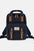 Himawari Contrast Waterproof Nylon Backpack Bag