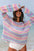 Della Open Knit Sweater Beach Cover Up