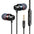 Metal Headphones Heat Tone In-ear Mobile Phone Headphones