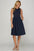 She + Sky Full Size Sleeveless Poplin Woven Midi Dress with Pockets Plus Size