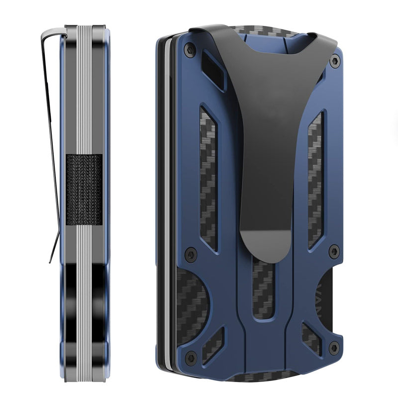 Aluminum Alloy RFID Anti-theft Card Holder Metal Wallet