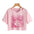 Cherry Blossom Dreams Crop Top – Sweet Manga-Inspired Pink Tee