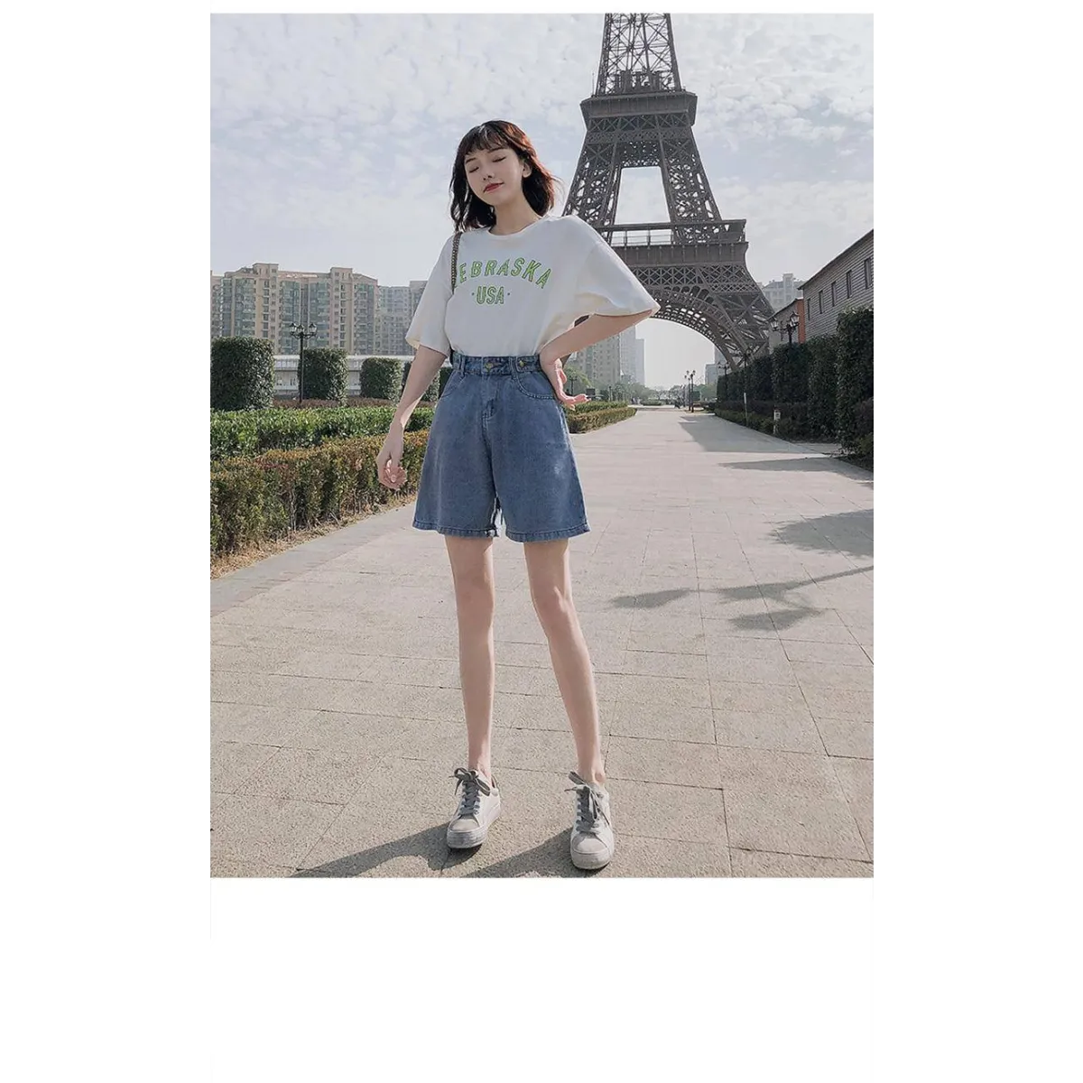 Classic Harajuku Jean Shorts