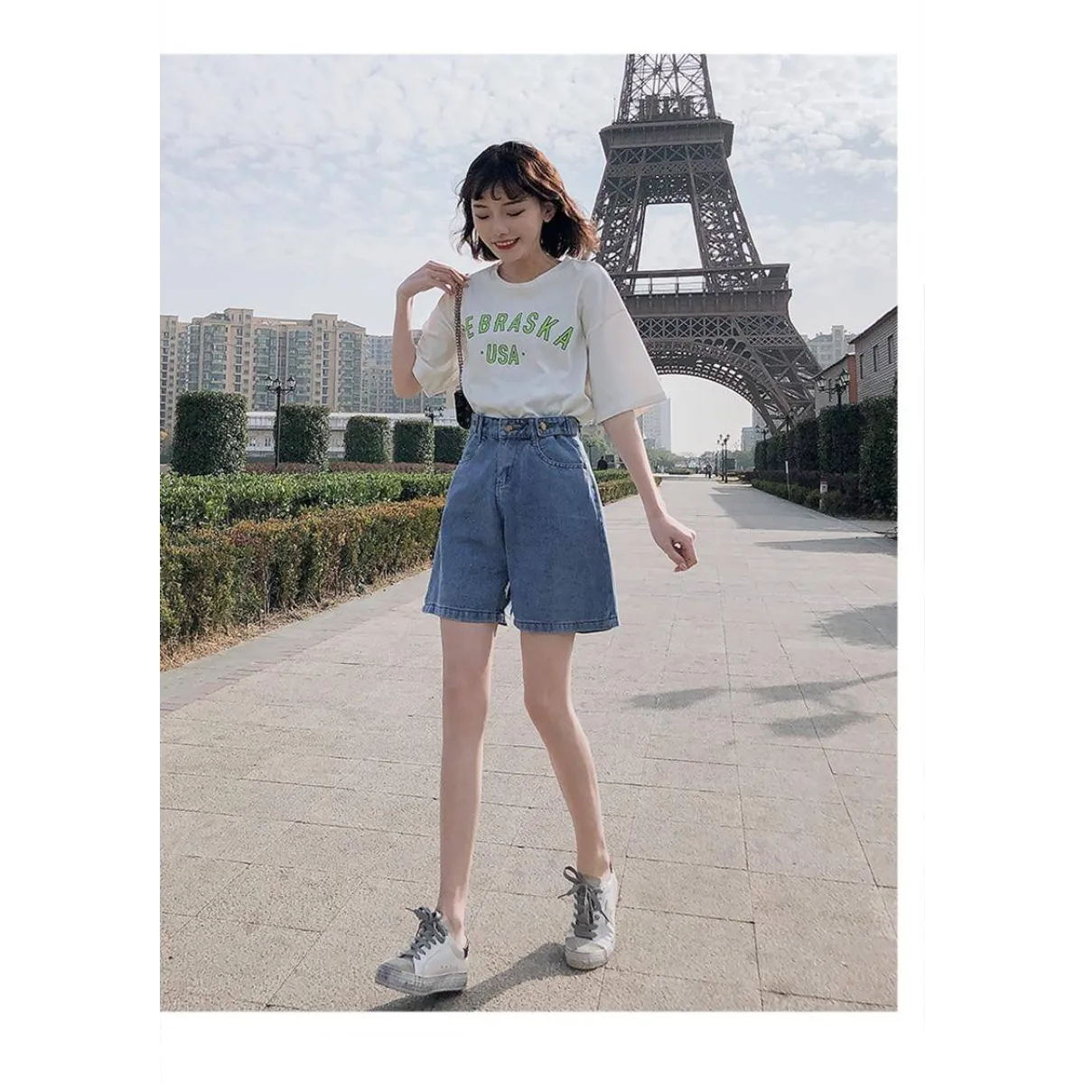 Classic Harajuku Jean Shorts