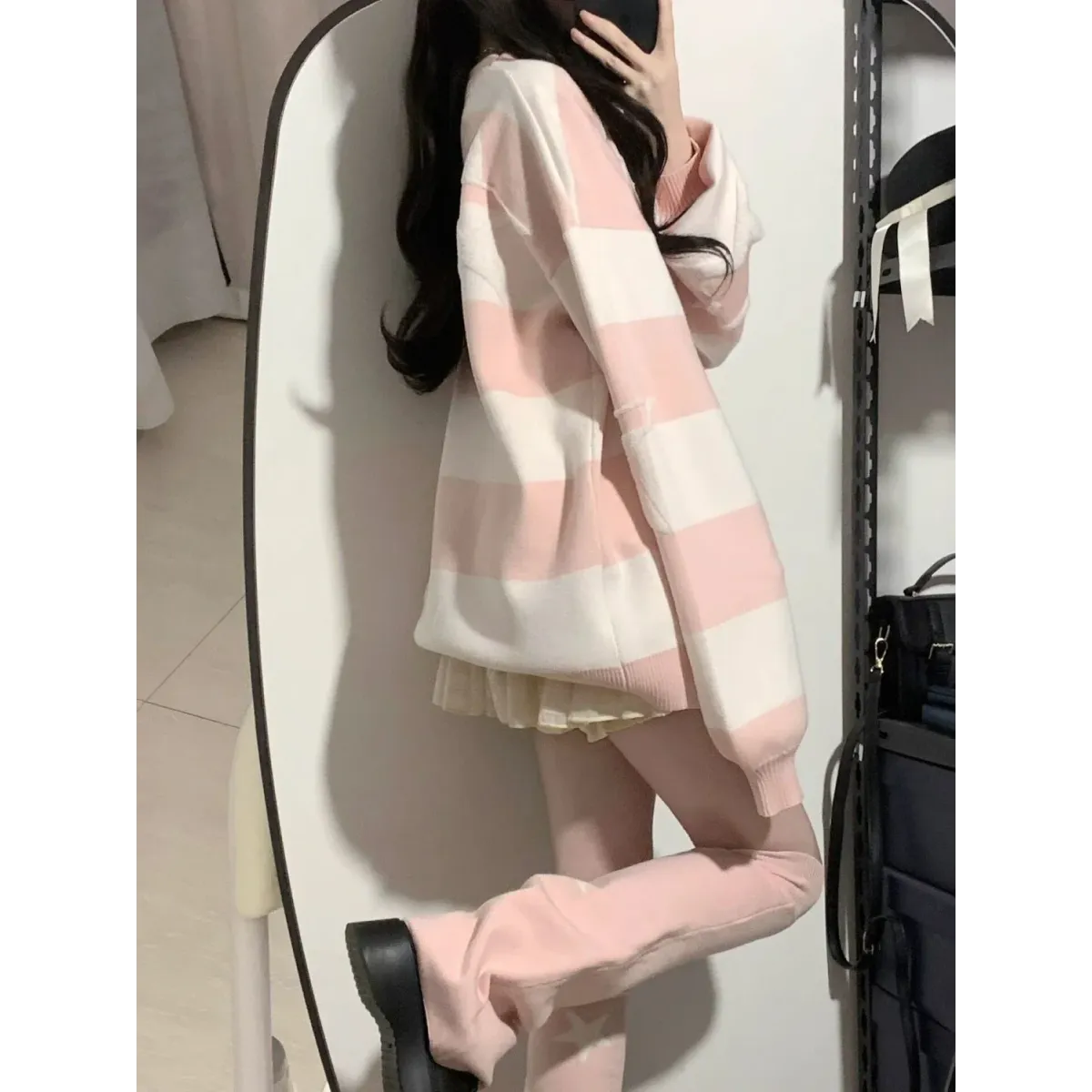 Cosmic Grunge Starry Sweater