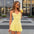 Sexy V-neck Suspender Dress Y2K Fashion Slim Ruffled Short Dresses For Women Clithing